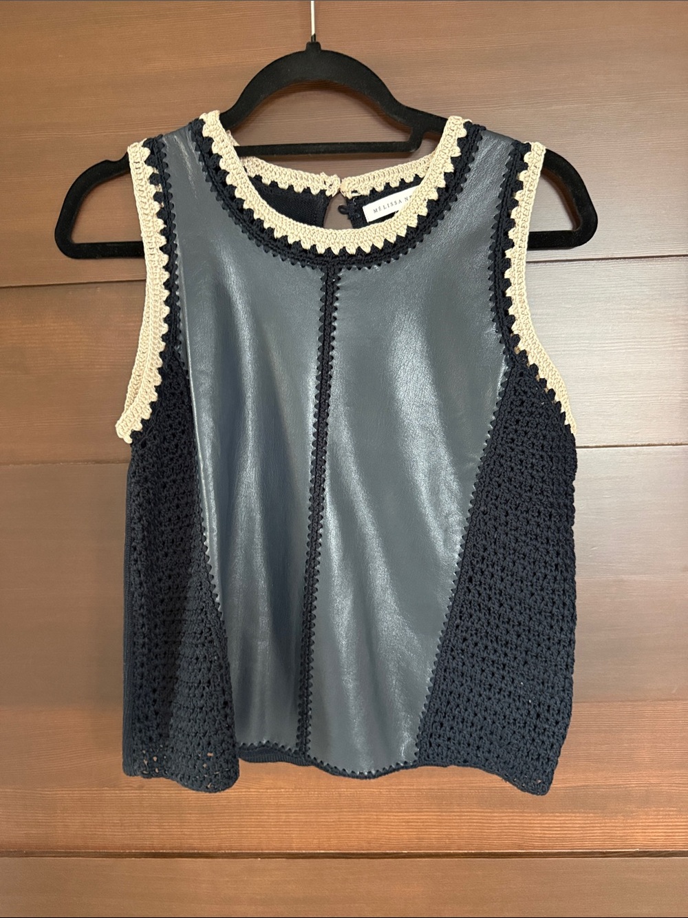 MELISSA NEPTON Leatherette Tank